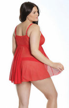 Load image into Gallery viewer, Zola Babydoll + G-String